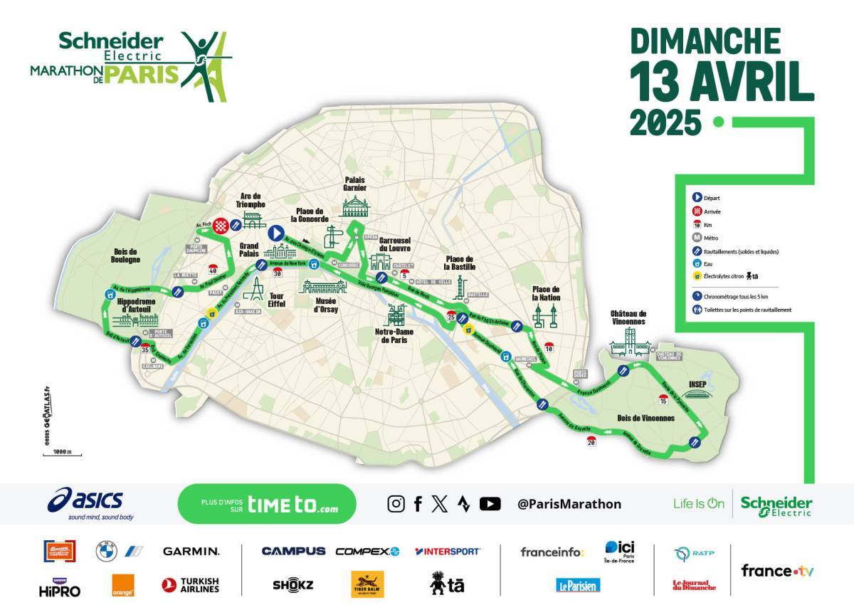 Marathon de Paris 2025 : nos conseils pour arriver au bout du challenge de votre vie (parcours km par km)